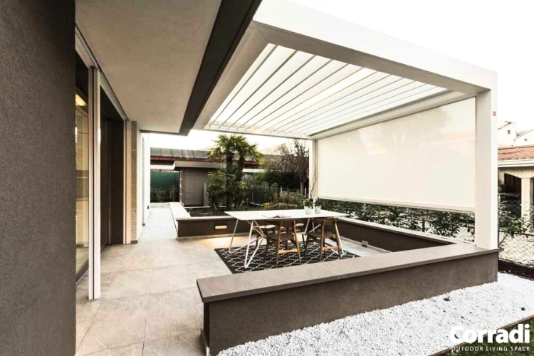 pergola bioclimatica corradi maestro