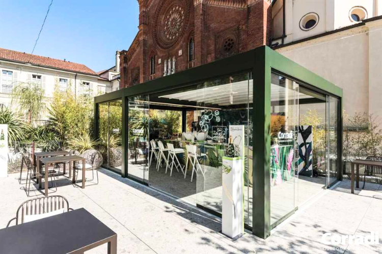 pergola bioclimatica corradi maestro