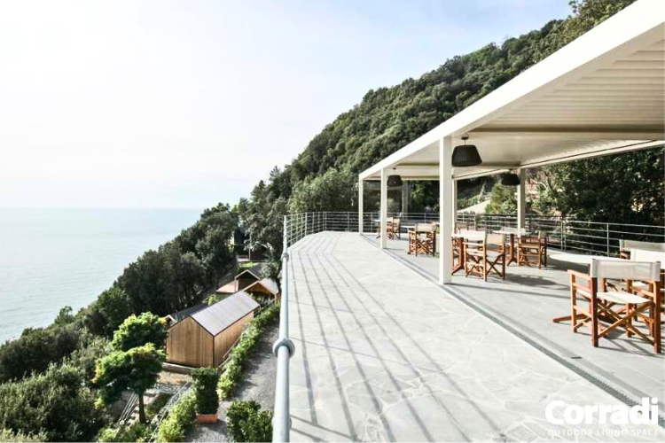 pergola bioclimatica corradi maestro
