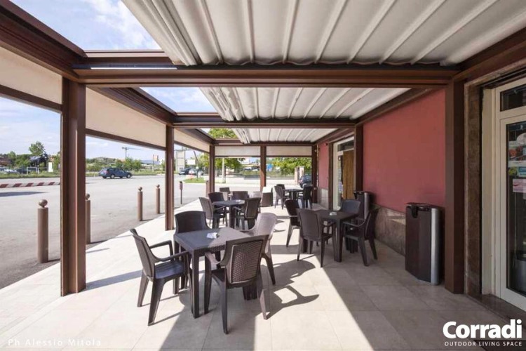 pergola lona tensada corradi maestro