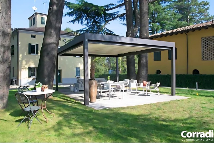 pergola lona tensada corradi maestro